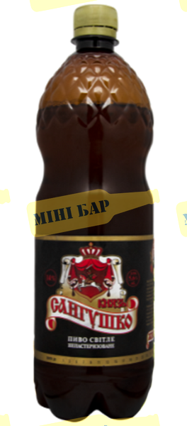 Упаковка пива Славутське "Князь Сангушко", 1л х 6шт. 000004691 фото