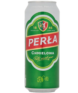 Упаковка пива Perla "Chmielowa", 0,5л х 24шт. 000005881 фото