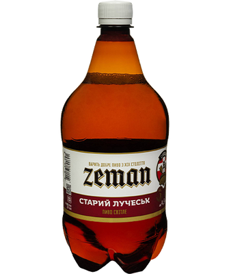 Упаковка пива Zeman "Старый Луческ", 1л х 6шт. 000004096 фото