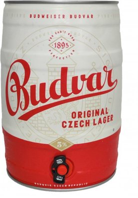 Імпортне пиво Budweiser світле, 5 л 000002525 фото