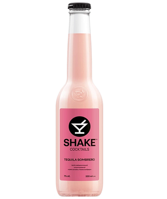 Упаковка напитка Shake "Tequila Sombrero", 0,33л х 24шт. 000003922 фото