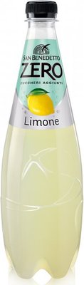 Упаковка газованого напою без цукру San Benedetto "Zero Limone", 0,75л х 6шт 000003946 фото