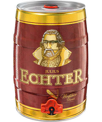 Імпортне пиво Julius Echter Weissbier темне, 5л 000004056 фото
