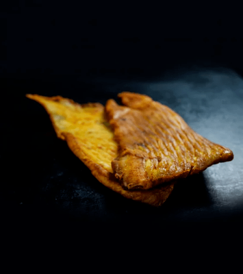 Упаковка Пласта кальмара в арахисовом масле (Перуанский кальмар), 1кг 000002393 фото