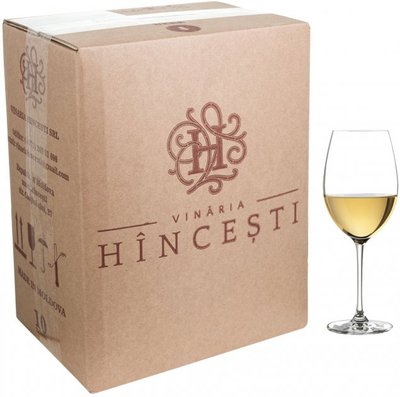 Вино HINCESTI "Алібланка" напівсолодке біле, 10л. 000004411 фото