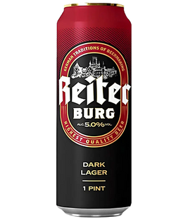 Упаковка пива Reiter Burg &laquo;Dark Lager&raquo;, 0,568л х 24шт. 000005835 фото