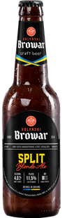 Упаковка нефільтрованого пива Волинський Бровар "SPLIT", 0,35л х 12шт. 000004079 фото