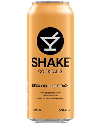 Упаковка напитка Shake "Sexx on the Beach", 0,5л х 24шт.  000003830 фото