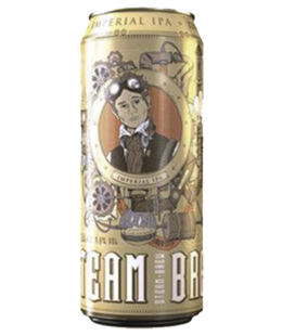 Упаковка імпортного крафтового пива Steam Brew "Imperial IPA", 0,5л х 24шт. 000003244 фото