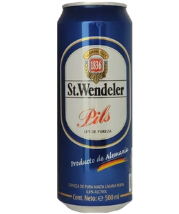 Упаковка пива St.Wendeler "Pils", 0,5л х 24шт.  000004811 фото