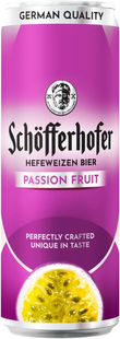 Упаковка імпортного пива з соком Schofferhofer "Passion Fruit (маракуйя)", 0,33л х 24шт. 000004583 фото