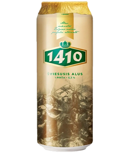 Упаковка пива Volfas Engelman "1410", 0,568л х 24шт. 000004103 фото
