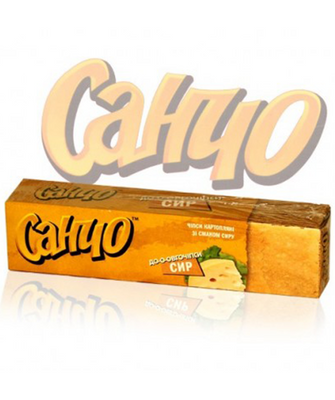 Ящик чипсов Санчо со вкусом "Сыра", 2кг 000002967 фото