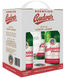 Подарочный набор пива Budweiser Budvar Original, 4шт. х 0,5л + бокал 0,33л 000004807 фото 1