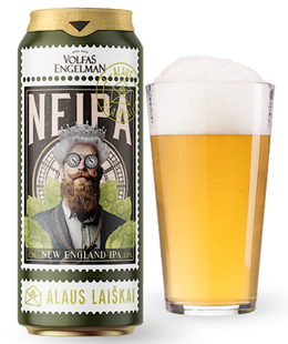 Упаковка імпортного пива Volfas Engelman "Neipa", 0,5л х 24шт. 000003294 фото