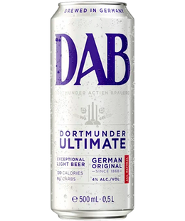Упаковка пива DAB "Ultimate", 0,5л х 24шт. 000003803 фото