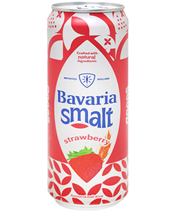 Упаковка импортного безалкогольного пива Bavaria "SMalt Strawberry", 0,33л х 24шт. 000003798 фото