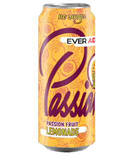 Упаковка напою EVER AID &laquo;Lemonade Passion fruit&raquo;, 0,5л х 6шт. 000005818 фото