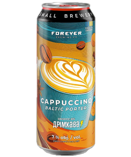 Упаковка крафтвого пива FOREVER "Cappuccino", 0,5л х 6шт. 000005735 фото
