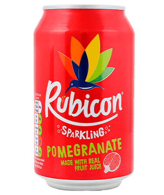 Упаковка напитка Rubicon Pomegranate безалкогольного газированного, 0,33л ж/б х 24шт. 000004175 фото