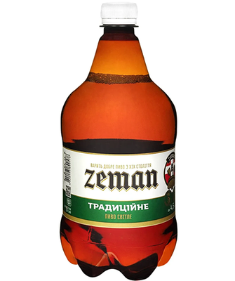 Упаковка пива Zeman "Традиционное", 1л х 6шт. 000003511 фото