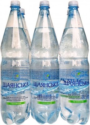 Упаковка мінеральної води ЕСО life "Шаянська", 1,5л х 6шт. 000004236 фото