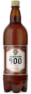 Упаковка пива Микулин "900" , 1л х 8шт. 000001459 фото