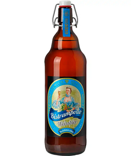 Пиво Bistrampolio "Weissbier" пшеничне, 1л 000005482 фото