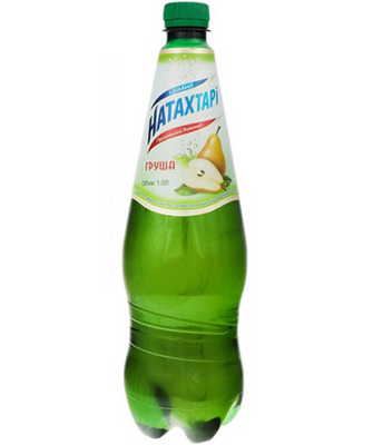 Упаковка лимонаду "Натахтарі (Natakhtari)" Груша, 1л х 6шт.  000003657 фото