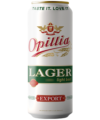 Упаковка пива Опілля "OPILLIA EXPORT LAGER", 0,5л х 24шт. 000004759 фото