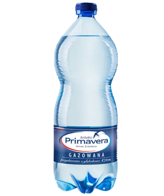 Упаковка газованої води Primavera, 1л х 6шт.  000004600 фото