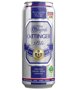 Упаковка пива Oettinger "Pils", 0,5л х 24шт. 000005159 фото