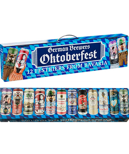 Набір пива KALEA "German Brewer's Oktoberfest 2026", 12шт. х 0,5л 000005841 фото