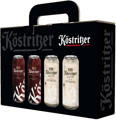 Подарунковий набір пива Kostritzer, 4шт. х 0,5л 000004770 фото