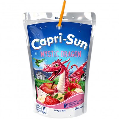 Упаковка сока Capri-Sun Mystic Dragon, 0,2л х 10шт. 000004239 фото