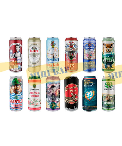Набір пива KALEA "German Brewer's Oktoberfest 2026", 12шт. х 0,5л 000005841 фото