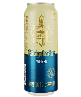 Упаковка пива Konigsbacher "Weizen", 0,5л х 24шт. 000005161 фото