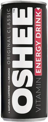Упаковка энергетического напитка Oshee "Vitamin Energy Classic", 0,25л х 24шт. 000004743 фото