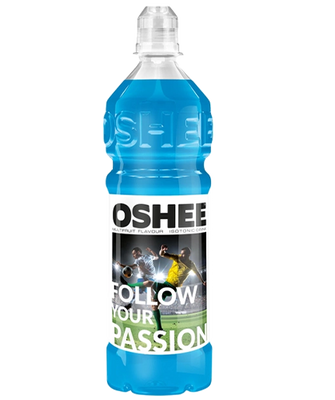 Упаковка спортивного изотонического напитка "OSHEE Multifruit", 0,75л х 6шт. 000003873 фото