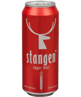 Упаковка імпортного пива Stangen "Lager bier", 0,5л х 24шт. 000002467 фото