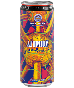 Упаковка пива MIKKI BREW "ATOMIUM", 0,33л х 12шт. 000004723 фото
