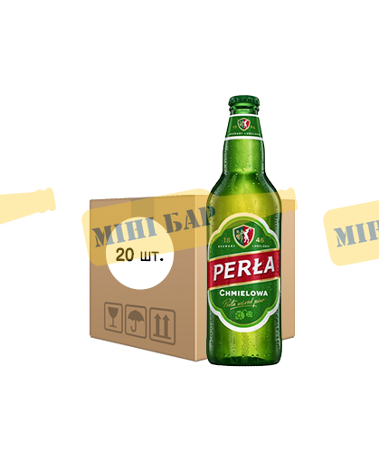 Упаковка пива Perla &laquo;Chmielowa&raquo;, 0,5л х 20шт. 000005839 фото