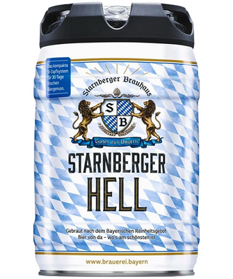 Импортное пиво Starnberger Hell, 5л 000005137 фото