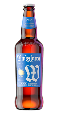 Упаковка пива Уманьпиво "Waissburg Lager"синий,  0,5л х 12шт. 000001007 фото