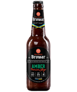 Упаковка пива Волынский Бровар &laquo;Amber&raquo;, 0,35л х 12шт. 000005749 фото