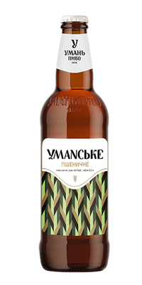 Упаковка пива Уманьпиво "Уманське Пшеничне", 0,5л х 12 шт. 000001008 фото