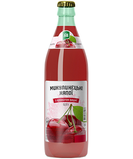 Упаковка Микулинецькі напої "Вишня", 0,5л х 20шт. 000001684 фото