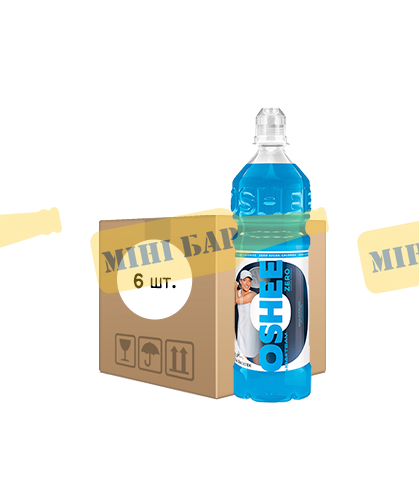 Упаковка спортивного напитка OSHEE "ZERO Sport Drink Multifruit", 0,75л х 6шт. 000004779 фото