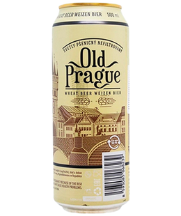 Упаковка пива Old Prague &laquo;Wheat Beer Unfiltered&raquo;, 0,5л х 24шт. 000006249 фото