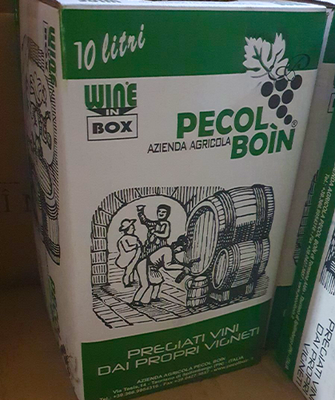 Вино Moscato giallo IGT Trevenezie "Pecol Boin" белое полусладкое, 10л 000004670 фото